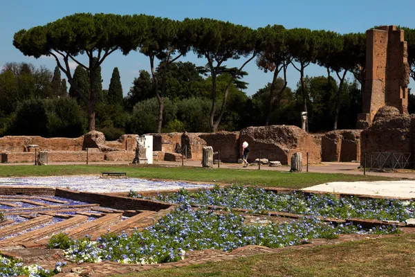 Ancient Roman ruins at the Palatine Hill in Rome — Stock Photo, Image