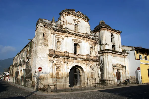 San agustin-kyrkan i antigua — Stockfoto