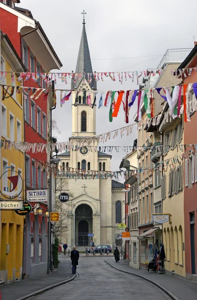 Straße in Konstanz, Deutschland — Stockfoto