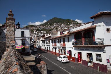 City of Taxco located in the Mexican state of Guerrero clipart