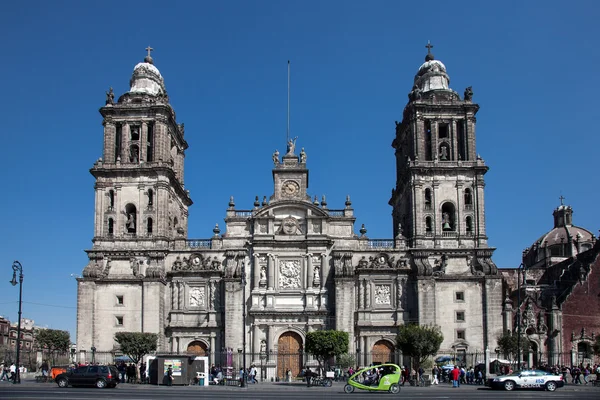 Mexico cidade catedral — Fotografia de Stock