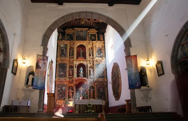 Katolska kyrkan i tlaxcala, Mexiko — Stockfoto