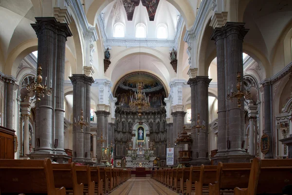 Iglesia católica en Puebla, México — Foto de Stock