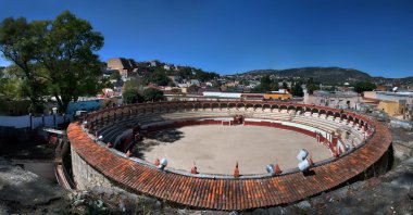 Bullring in Tlaxcala, Mexico clipart