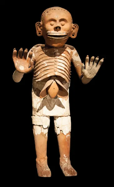 Scultura Mictlantecuhtli — Foto Stock