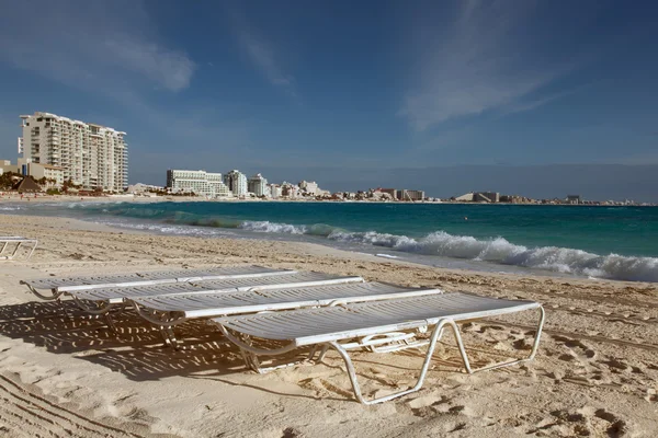 Cancun beach in Mexico — Stock Photo, Image