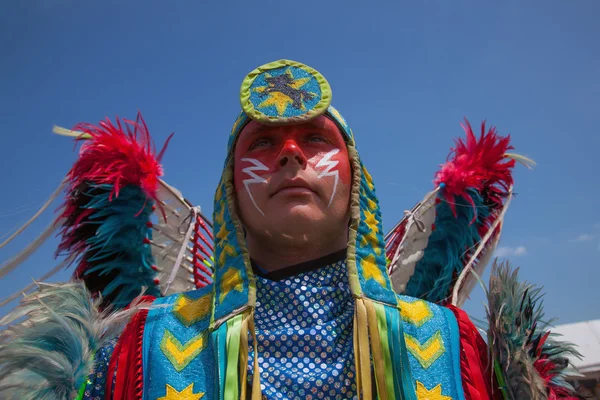 Powwow indianisches Festival — Stockfoto