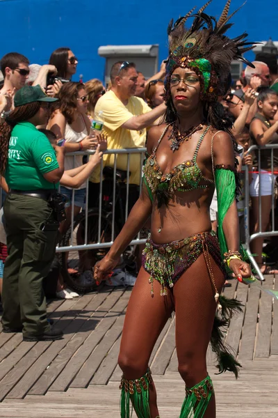 Meerjungfrauen-Parade auf der Coney Island — Stockfoto