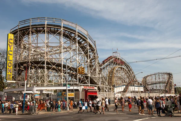 Coney Island Amusement Park — Stock Photo, Image