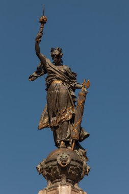 Monument to the independence heroes of August 10, 1809 in Quito, Ecuador