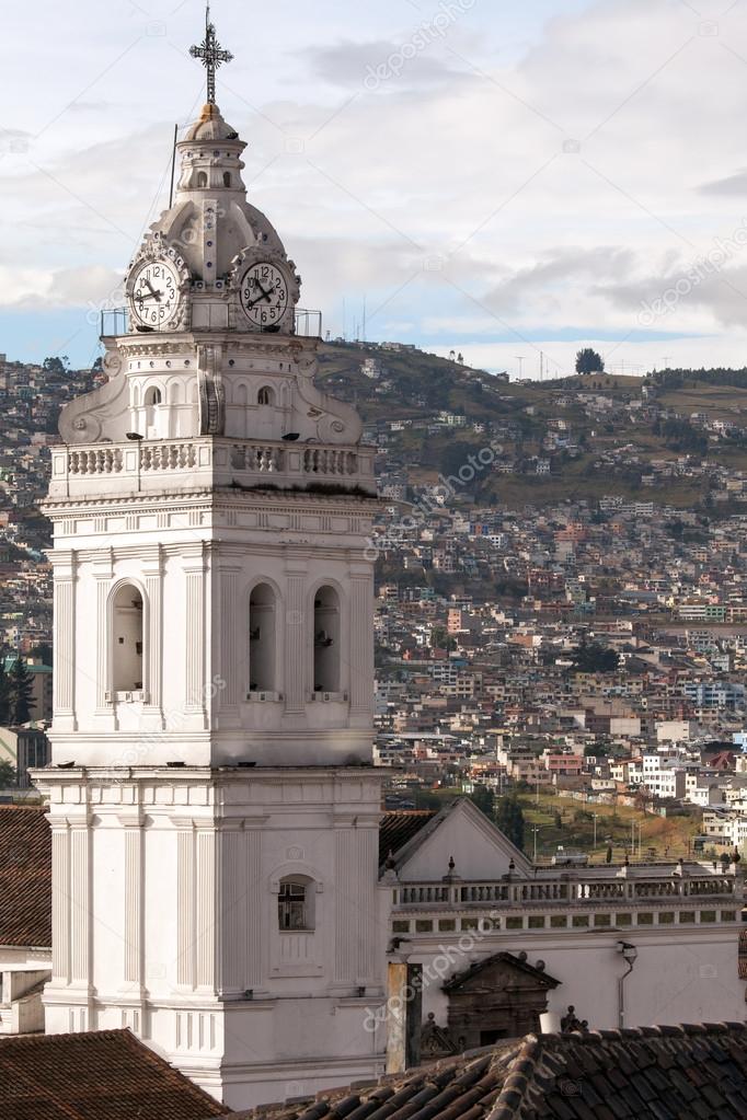 Santo Domingo Church in Quito, Ecuador