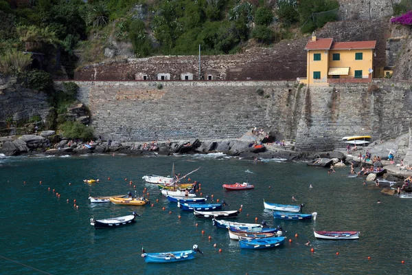 意大利西北部 vernazza，拉斯佩齐亚，利古里亚 — 图库照片