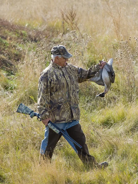 Sjöfåglar hunter — Stockfoto