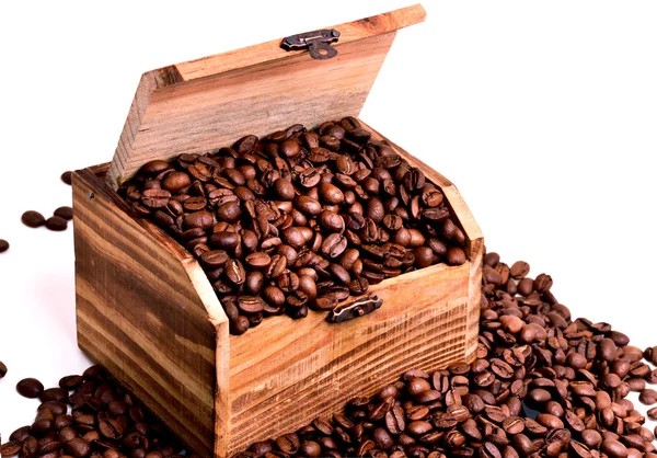Kaffeekasten — Stockfoto