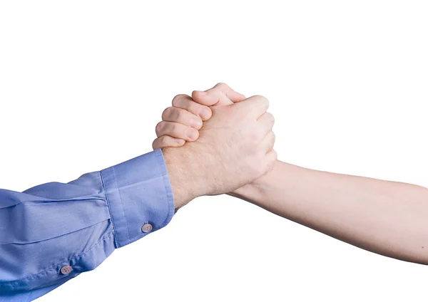 Hands : handshake — Stock Photo, Image