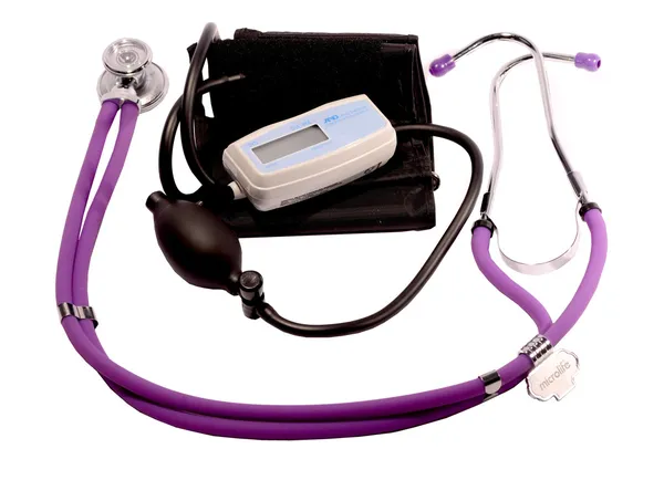 血圧計カフ聴診器 — ストック写真