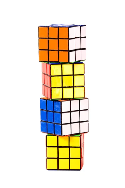 Rubik的立方体 图库照片