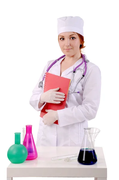 Arzt, Gesundheitsarbeiter bei der Arbeit — Stockfoto