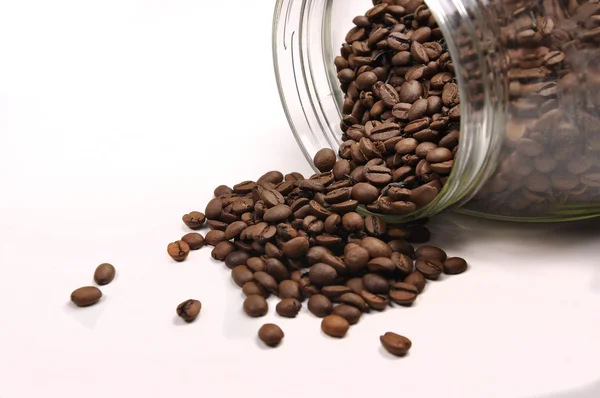 Coffee in jar — Stock Photo, Image