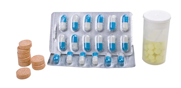 Different tablets — Stock Photo, Image