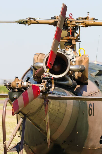 Alouette Iii Helikopter Kuyruğu Rotor Yakın Plan Güney Afrika — Stok fotoğraf