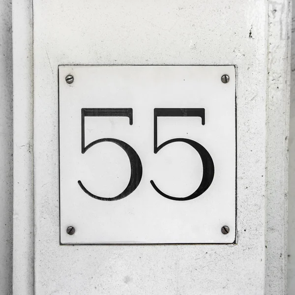 Numer 55 — Zdjęcie stockowe