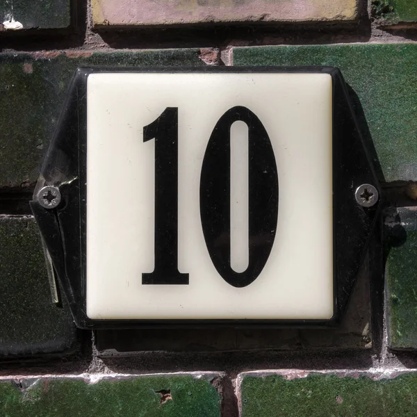 Nr. 10 — Foto de Stock