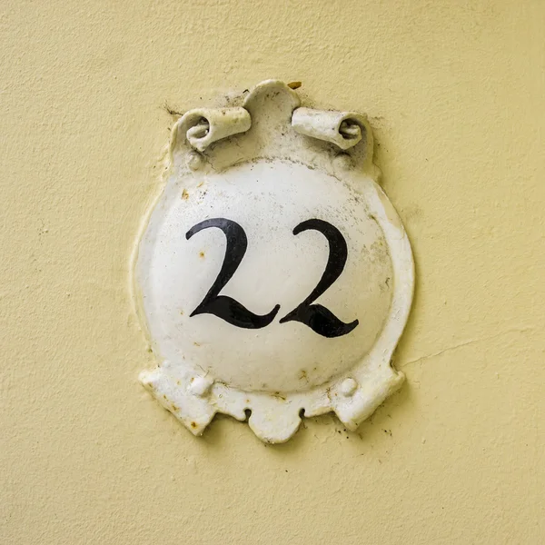 Não. 22 — Fotografia de Stock