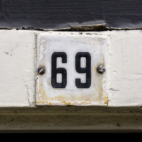 Nr. 69 — Stock Photo, Image