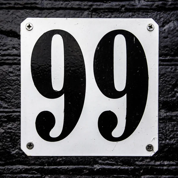 Não. 99 — Fotografia de Stock