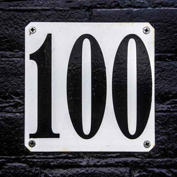 No. 100 — Foto de Stock