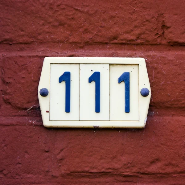 Nr. 111 — Stock Photo, Image