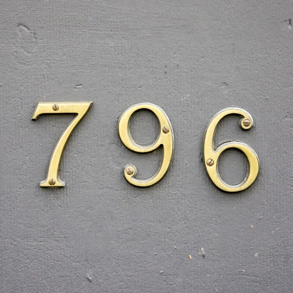 House number 796 — Stock Photo, Image