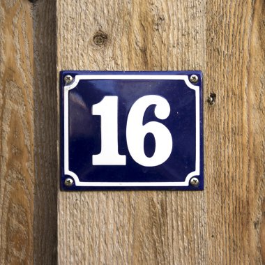 ev numarası 16