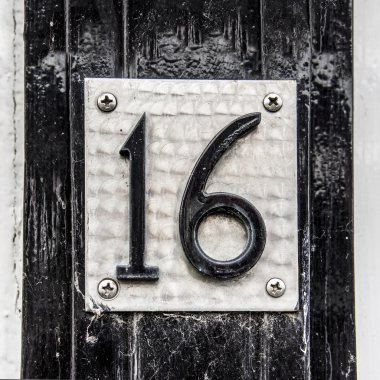 ev numarası 16