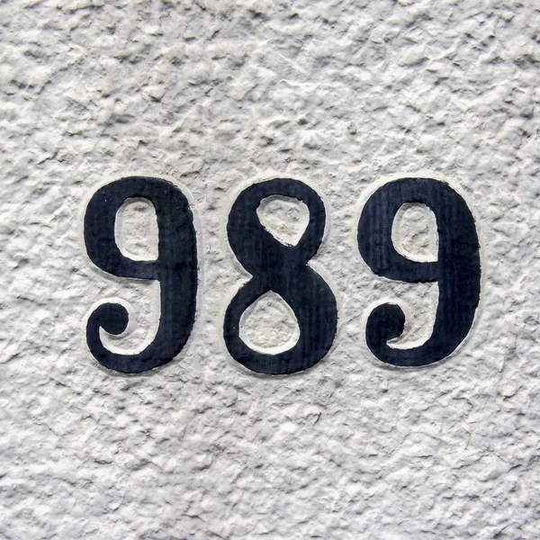 House number 989 — Stock Photo, Image