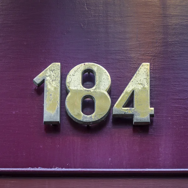 Numéro de maison 184 — Photo