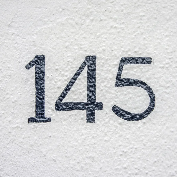 Numero 145 — Foto Stock