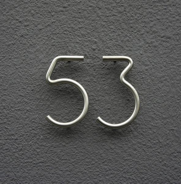 Número 53 — Fotografia de Stock