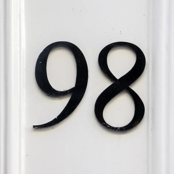 Número 98 — Fotografia de Stock