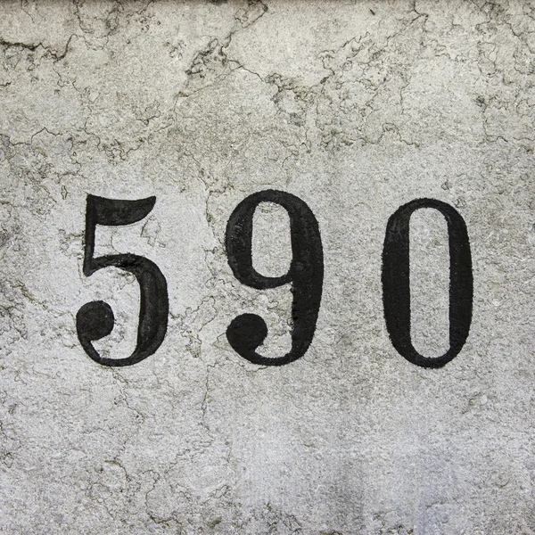 Número 590 — Fotografia de Stock