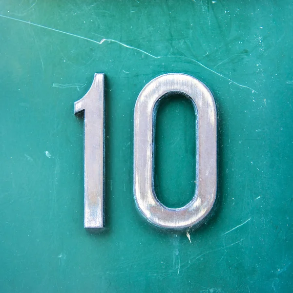 Número 10 — Foto de Stock