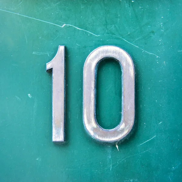 Numero 10 — Foto Stock