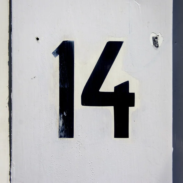 Numero 14 — Foto Stock