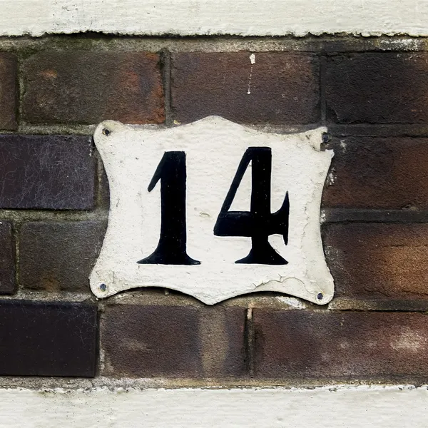 14 numara — Stok fotoğraf