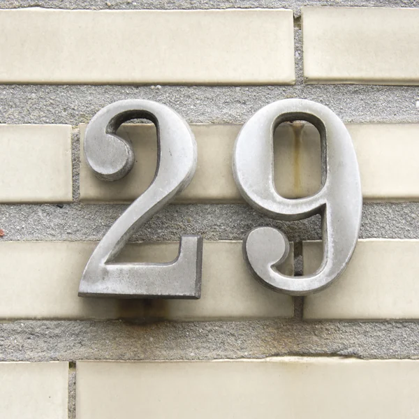 Número 29 — Fotografia de Stock