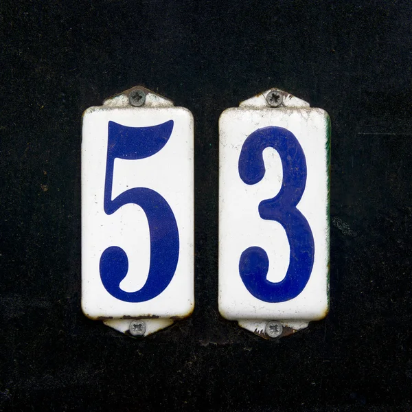 Número 53 — Fotografia de Stock