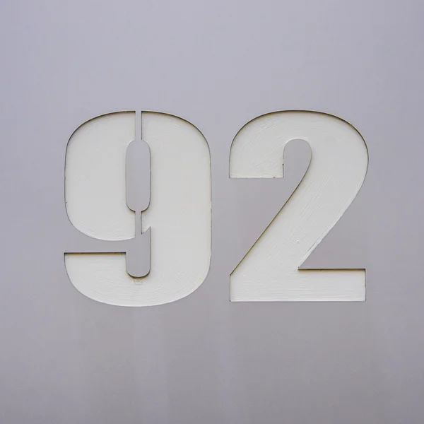 Numero 92 — Foto Stock