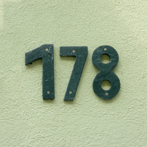 Numer 178 — Zdjęcie stockowe