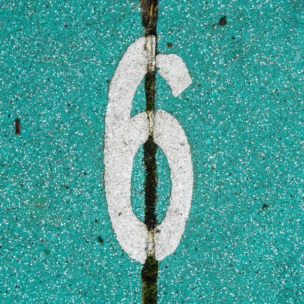 Numero 6 — Foto Stock